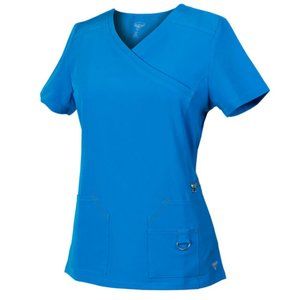 Medgear Superflex Mock-Wrap Activewear Scrubs